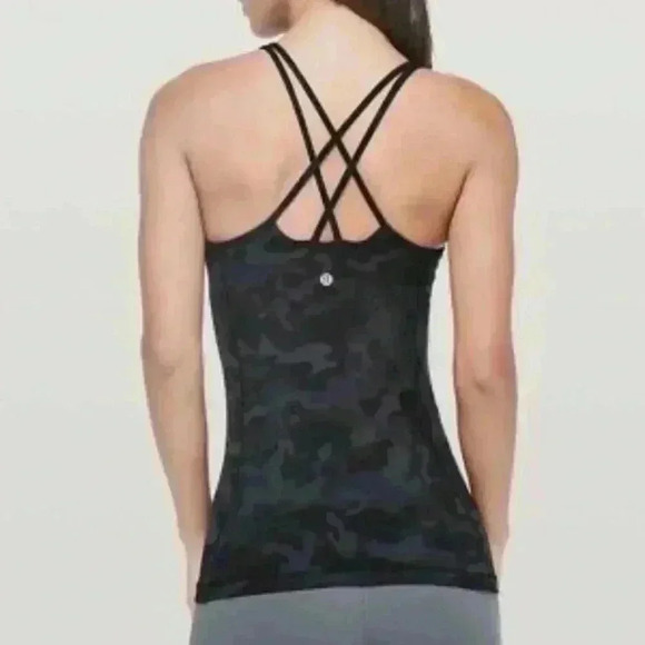Lululemon Free To Be Tank Nulu Incognito Camo Size 4 - Picture 3 of 7